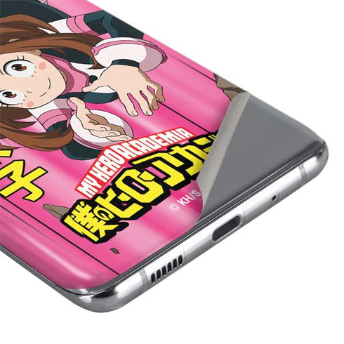 My Hero Academia Ochaco Uraraka Season 4 Galaxy S20 Plus Skin